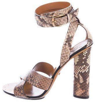 gucci crossover sandals|gucci snakeskin sandals.